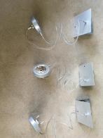 INSIDE 3x design plafondlamp buigbaar instelbaar, Huis en Inrichting, Lampen | Plafondlampen, Ophalen of Verzenden, Zo goed als nieuw