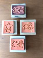 Kerststempels Dick Bruna.Houten Stempels - Set van 4, Hobby en Vrije tijd, Stempelen, Ophalen of Verzenden, Gebruikt, Houten stempel