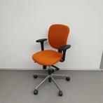 Ahrend 262 bureaustoel - oranje stof, Niet ingevuld, Gebruikt, Niet ingevuld, Niet ingevuld