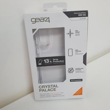 Gear4 Crystal Palace Backcover S20 hoesje - Transparant beschikbaar voor biedingen