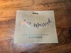 Just married banner, Kleding | Dames, Ophalen of Verzenden, Zo goed als nieuw, Accessoires