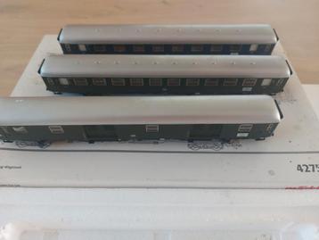 3 delige Märklin DB d-trein rijtuigenset artnr 42758 in ovp beschikbaar voor biedingen