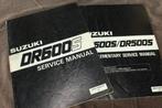 Suzuki DR600 S 1984 motorcycle service manual  DR600S, Motoren, Ophalen of Verzenden, Suzuki