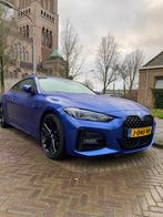 BMW 4-Serie 430i 245pk Aut 2020 Blauw, Auto's, BMW, Automaat, 1998 cc, Achterwielaandrijving, Zwart