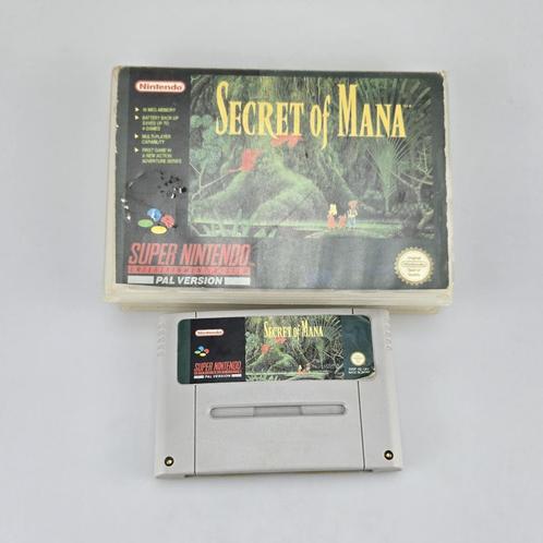 Nintendo SNES Game: Secret of Mana, Spelcomputers en Games, Games | Nintendo Super NES, Zo goed als nieuw