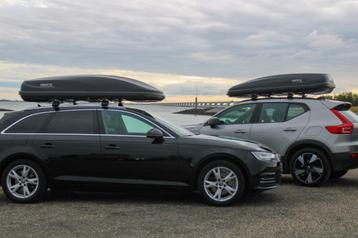 Dakkoffer, trekhaakkoffer, fietsendrager, dakdragers huren? beschikbaar voor biedingen