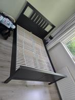 Bed Ikea Hemnes (140x200), Huis en Inrichting, Slaapkamer | Bedden, Ophalen, Gebruikt, Zwart, Tweepersoons