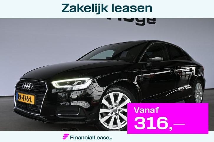 Audi A3 Limousine 1.6 TDI Design Automaat Clima Adaptieve cr, Auto's, Audi, Bedrijf, Lease, Financial lease, A3, ABS, Adaptive Cruise Control