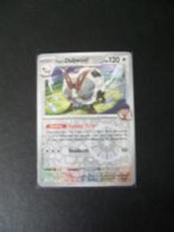 3906. Nieuwe Pokemon Kaart Holofoil Hop's DUBWOOL (136/159) beschikbaar voor biedingen