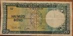 Vietnam 20 dong 1964, Postzegels en Munten, Bankbiljetten | Azië, Los biljet, Zuidoost-Azië, Ophalen of Verzenden