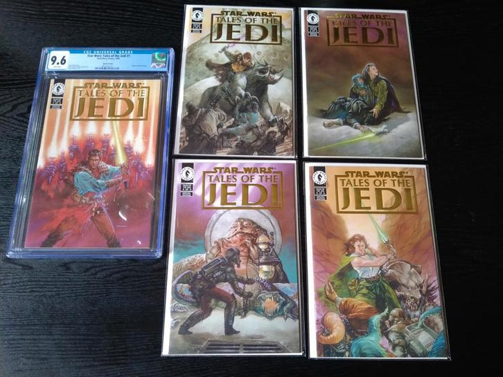 Star Wars Tales of the Jedi Gold Foil Set, Boeken, Strips | Comics, Ophalen of Verzenden