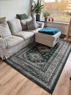 Vloerkleed laagpollig groen patroon 227x160cm, Huis en Inrichting, Stoffering | Tapijten en Kleden, Ophalen, 150 tot 200 cm, 200 cm of meer