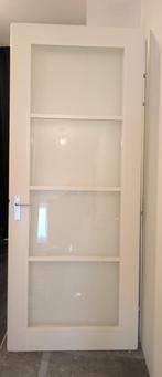 Svedex opdekdeuren met stalen kozijn 95 cm breed, Ophalen, 80 tot 100 cm, 215 cm of meer, Binnendeur