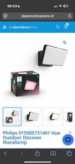 4stuks Philips Hue Discover Wandlamp Buiten E120, Ophalen of Verzenden, Gebruikt, Kunststof