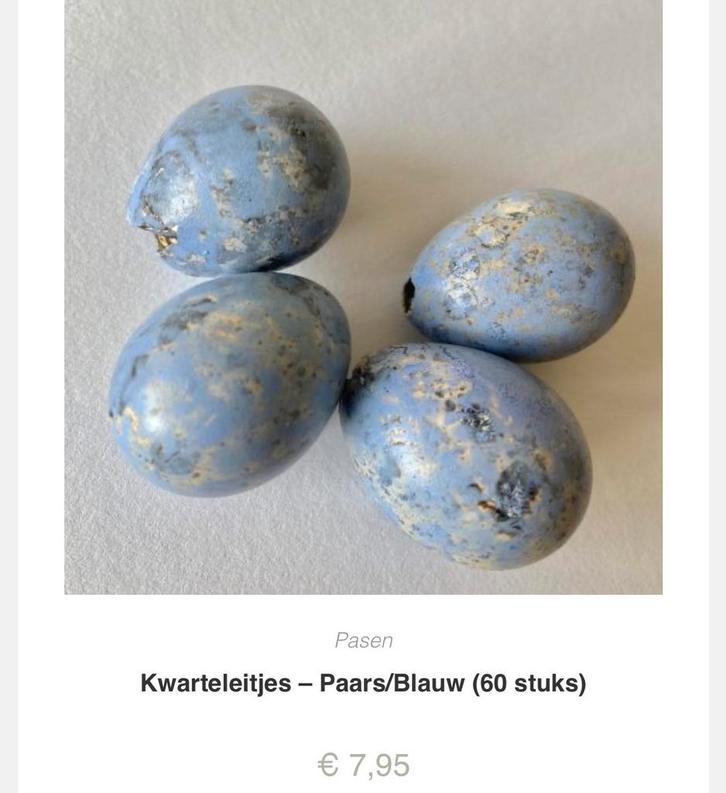 60 Paaseitjes - Leuke decoratie voor Pasen!, Diversen, Pasen, Nieuw, Ophalen of Verzenden