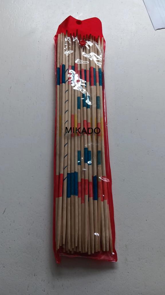 Reuzenmikado., Hobby en Vrije tijd, Gezelschapsspellen | Overige, Zo goed als nieuw, Een of twee spelers, Drie of vier spelers