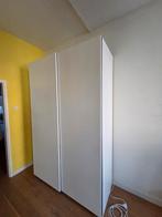 MOET WEG! IKEA Pax kledingkast met Hasvik schuifdeuren, Overige materialen, Met deur(en), 200 cm of meer, 150 tot 200 cm