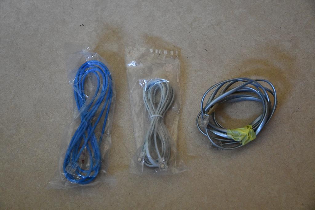 3 Telefoonkabels, Ophalen of Verzenden, Nieuw