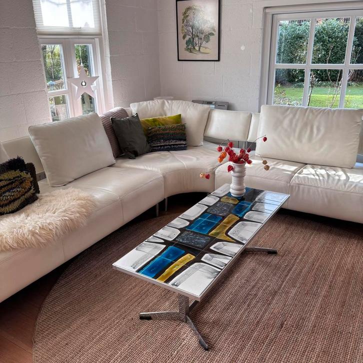 Mid century / retro salontafel Denisco, Huis en Inrichting, Tafels | Salontafels, Zo goed als nieuw, Minder dan 50 cm, 50 tot 100 cm