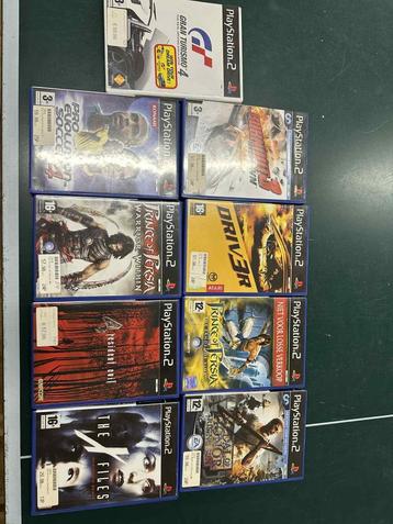 9 playstation 2 games beschikbaar voor biedingen
