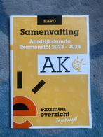 Samenvatting examenstof Aardrijkskunde HAVO 2023-2024, Ophalen of Verzenden, Zo goed als nieuw, HAVO, Aardrijkskunde