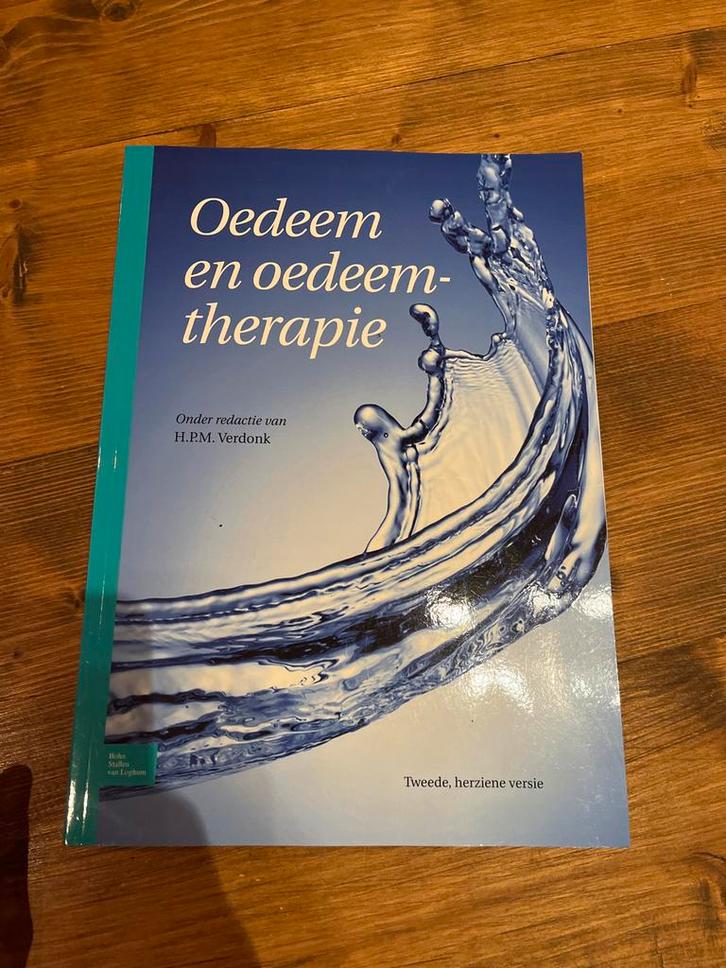 Oedeem en oedeemtherapie - H.P.M. Verdonk, Boeken, Studieboeken en Cursussen, Zo goed als nieuw, HBO, Beta, Ophalen of Verzenden