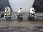 3 lego star wars At-At pilots / pilot, Ophalen of Verzenden, Gebruikt, Losse stenen, Lego