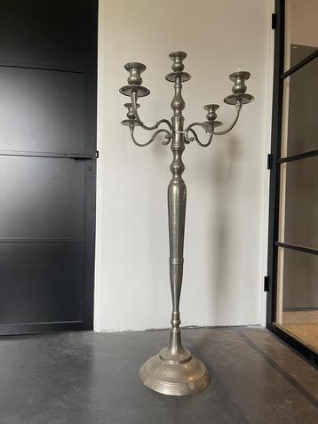 Kandelaar 5 armig 150 cm hoog 80cm breed beschikbaar voor biedingen