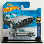 1985 Back To The Future Time Machine grijs Hotwheels, Nieuw, Ophalen of Verzenden, Auto