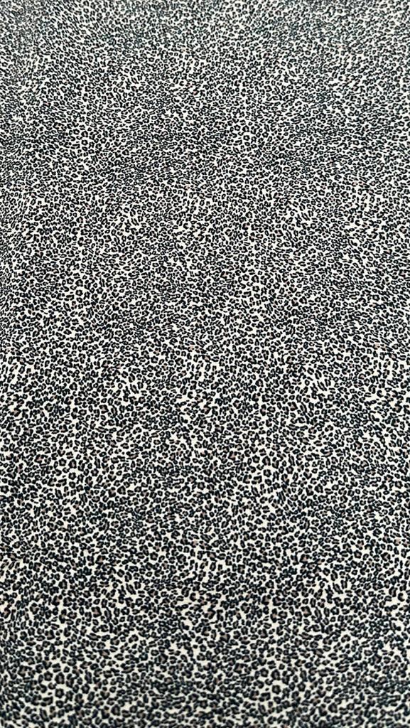 Small panter ptint french terry, Hobby en Vrije tijd, Stoffen en Lappen, Zo goed als nieuw, Katoen, 120 cm of meer, 30 tot 200 cm