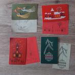 4 kerstkaarten met borduurpatroon, Ophalen of Verzenden, Zo goed als nieuw, Patroon