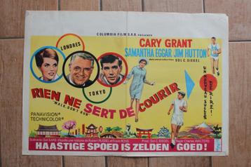 filmaffiche Cary Grant Walk Don't Run 1966 filmposter beschikbaar voor biedingen