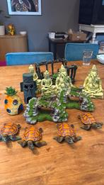 Partij aquarium decoraties, SpongeBob, schildpad, Buddha, Ophalen of Verzenden, Nieuw