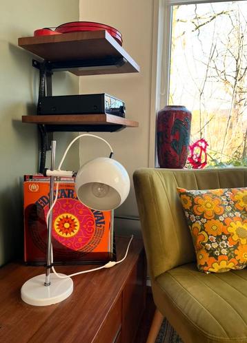 Vintage '70 Space Age Bollamp Tafelmodel beschikbaar voor biedingen