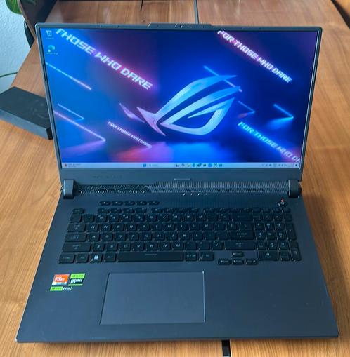 Asus Rog Strix G17, Computers en Software, Windows Laptops, Zo goed als nieuw, 17 inch of meer, SSD, 4 Ghz of meer, 16 GB, Qwerty