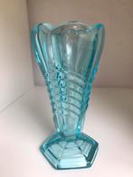 Vaasje Davidson glas turquoise, Ophalen of Verzenden