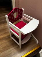 Houten poppenstoel, Kinderen en Baby's, Speelgoed | Houten speelgoed, Ophalen, Zo goed als nieuw