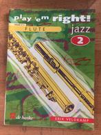Play 'em Right! Jazz Fluit - Graad 2 1/2, Muziek en Instrumenten, Bladmuziek, Les of Cursus, Dwarsfluit of Piccolo, Ophalen of Verzenden
