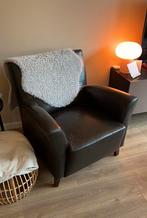 Fauteuil - gratis op te halen - Amersfoort, Ophalen, 75 tot 100 cm, Leer, 50 tot 75 cm