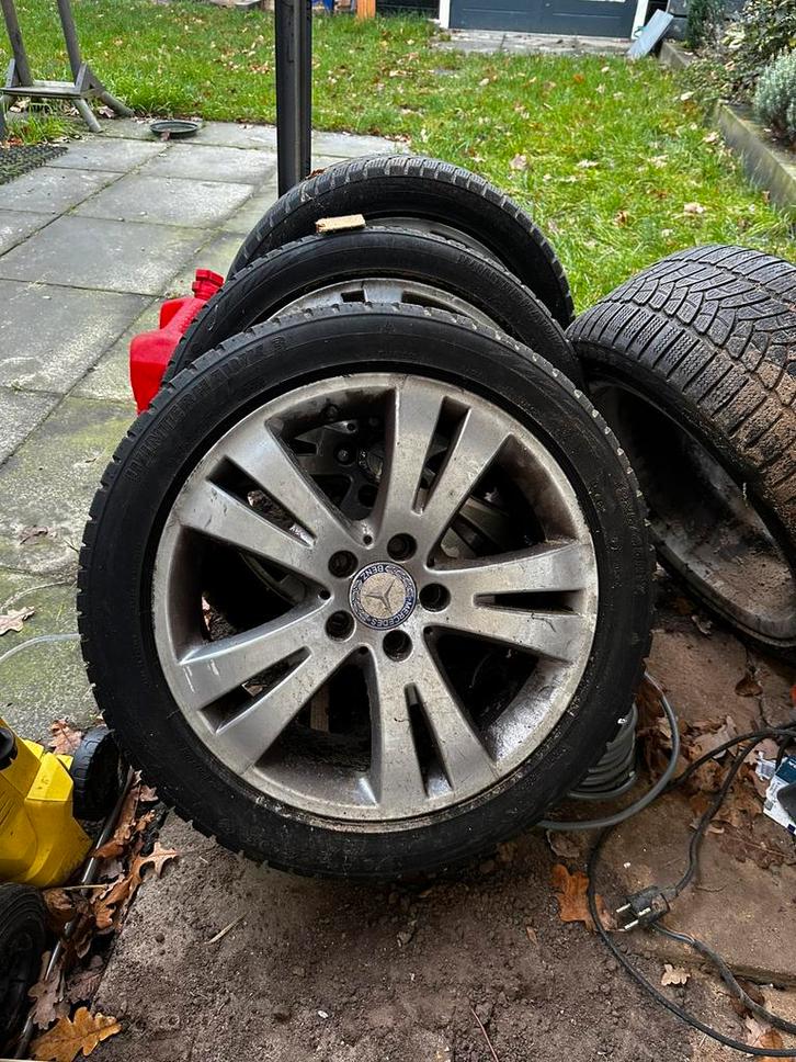 Velgen te koop Mercedes w204, Auto-onderdelen, Banden en Velgen, Winterbanden, Ophalen of Verzenden