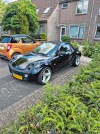 Smart Roadster 0.7 45KW AUT 2005 Zwart, Auto's, Smart, Automaat, Achterwielaandrijving, Zwart, Origineel Nederlands