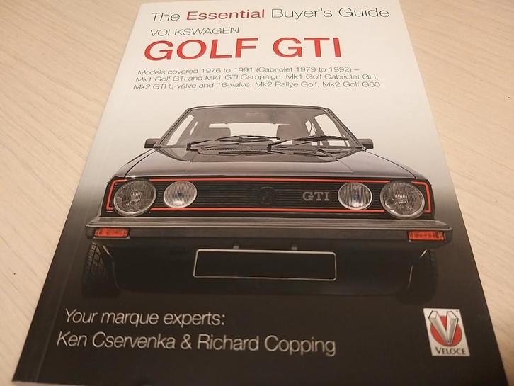 Boek volkswagen Golf GTI, met zowel Volkswagen Golf 1 als 2, Boeken, Auto's | Boeken, Nieuw, Volkswagen, Ophalen of Verzenden