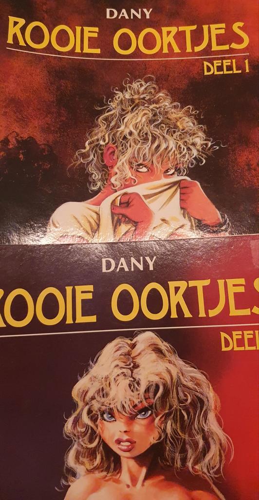 Stripalbum Rooie oortjes dl 1 t/m 27 erotische stripverhalen, Boeken, Stripboeken, Zo goed als nieuw, Complete serie of reeks