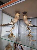 Bronzen hoorns in overvloed, Antiek en Kunst, Ophalen of Verzenden