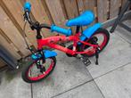 Spiderman fiets 14inch, Fietsen en Brommers, Fietsen | Kinderfietsjes, Ophalen, Gebruikt, Minder dan 16 inch