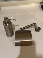 Geesa RVS Toiletset - Compleet!, Ophalen of Verzenden, Zo goed als nieuw, Grijs, Overige typen