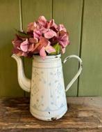 Mooi oude brocante emaille koffiekan Saks, Ophalen of Verzenden