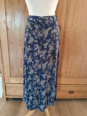 Part Two vintage maxi rok doorknoop bloemen mt 38 izgvs beschikbaar voor biedingen