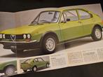 Brochure Alfa Romeo Alfasud TI 1979, Ophalen of Verzenden, Zo goed als nieuw, Alfa Romeo