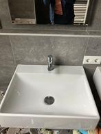 Twee sphinx wastafels met grohe kranen., Ophalen, Gebruikt, 50 tot 100 cm, Minder dan 100 cm